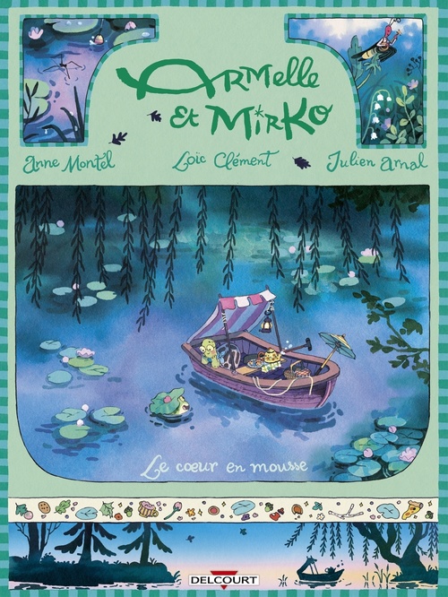 Couverture ebook de Armelle et Mirko T04 - Le Coeur en mousse, de Loïc Clément