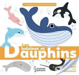 ebook cover of Les baleines et dauphins, by Emilie Gillet