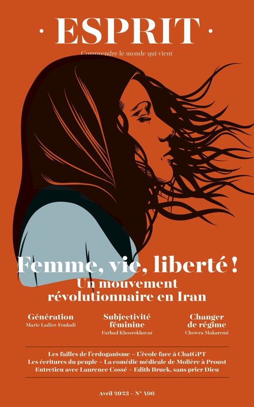 Couverture ebook de Esprit - Femme, vie, liberté. Un mouvement révolutionnaire en Iran, de Collectif
