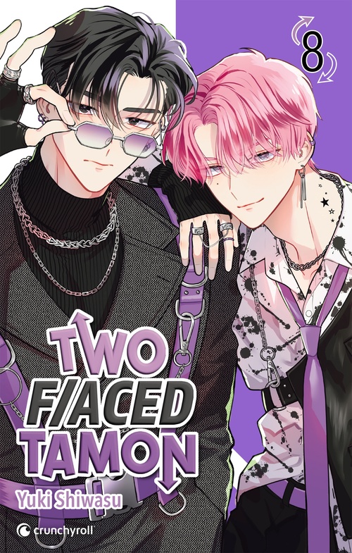 ebook cover of Two F/Aced Tamon T08, by Yuki Shiwasu