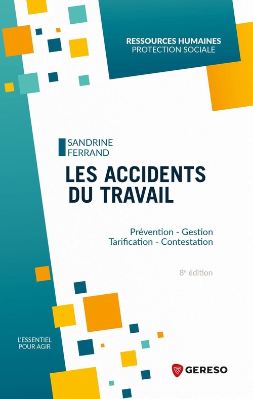Couverture ebook de Les accidents du travail, de Sandrine Ferrand