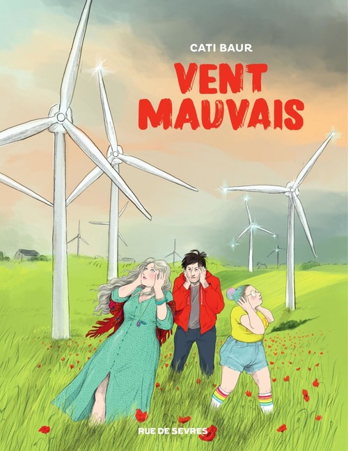 Couverture ebook de Vent mauvais, de Cati Baur