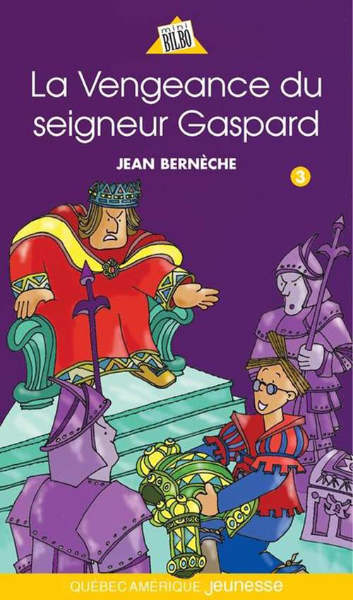 Couverture ebook de Mathieu 03 - La Vengeance du seigneur Gaspard, de Jean Berneche
