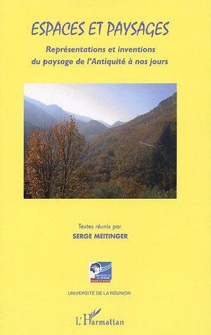 Couverture ebook de Espaces et paysages, de Serge Meitinger