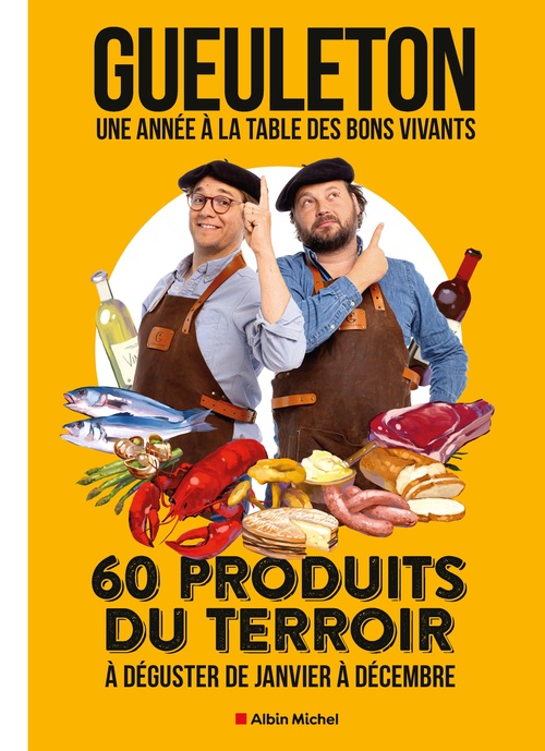 ebook cover of Une année à la table des bons vivants, by Gueuleton