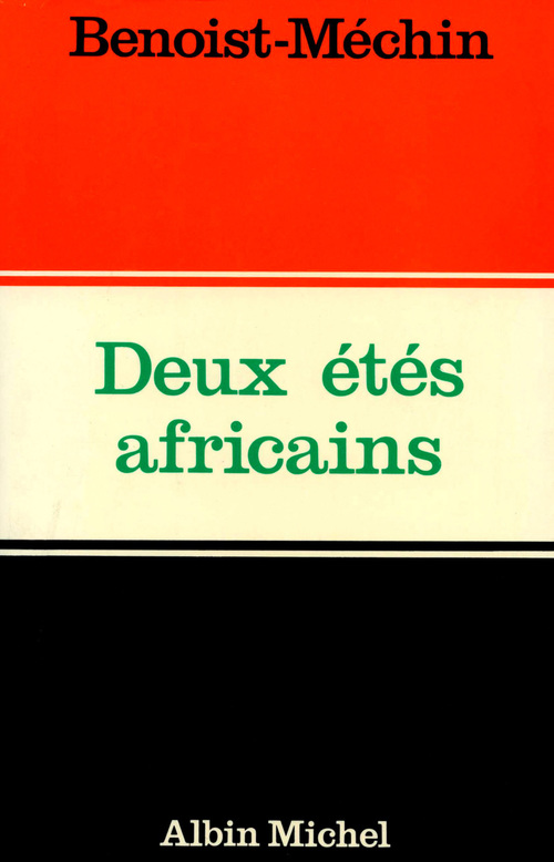 ebook cover of Deux Étés africains, by Jacques Benoist-Méchin