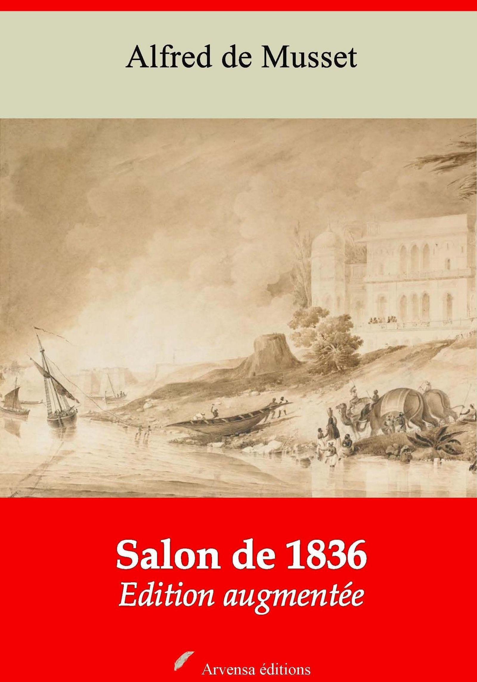 Couverture ebook de Salon de 1836 - suivi d'annexes, de Alfred De Musset