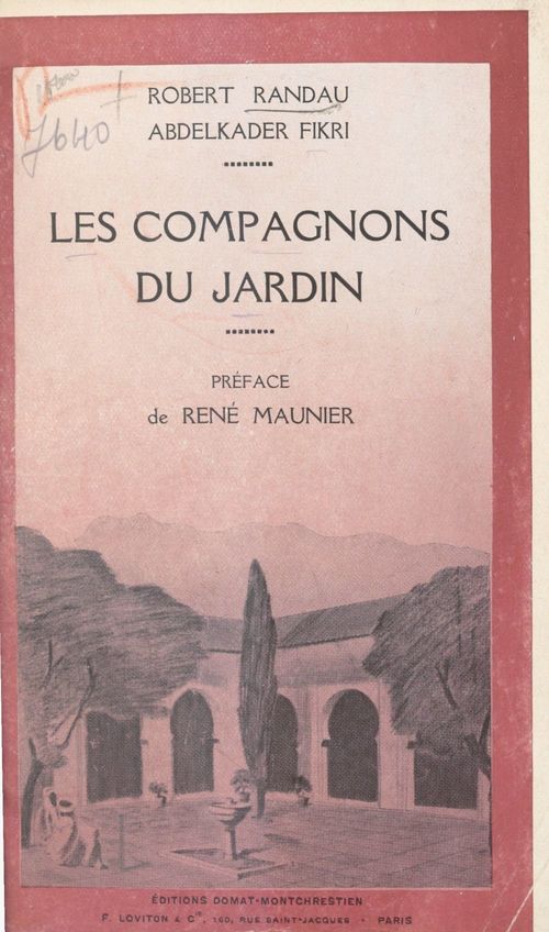 Couverture ebook de Les compagnons du jardin, de Abdelkader Fikri, Robert Randau