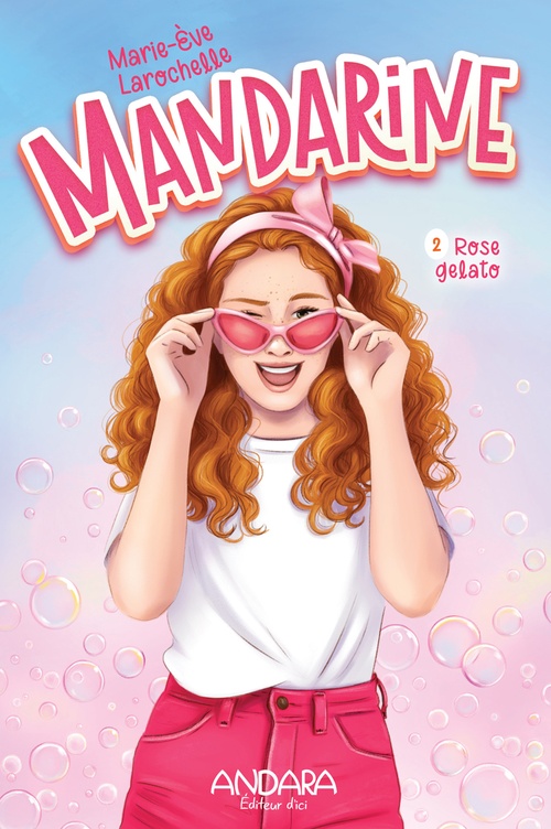 ebook cover of Rose gelato, by Marie-Eve Larochelle