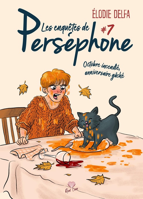ebook cover of Octobre incendié, anniversaire gâché, by Élodie Delfa