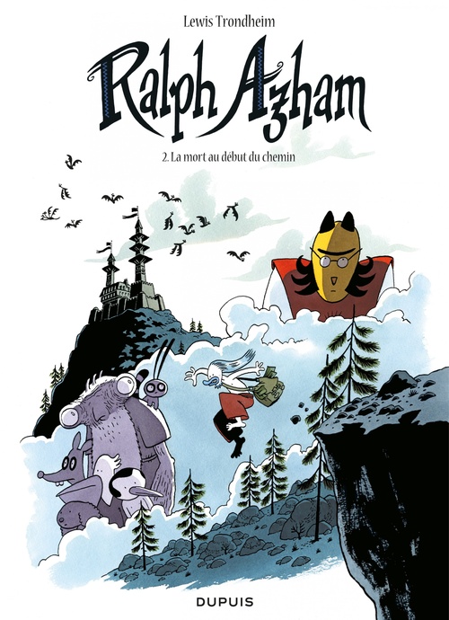 ebook cover of Ralph Azham - Tome 2 - La mort au début du chemin, by Lewis Trondheim
