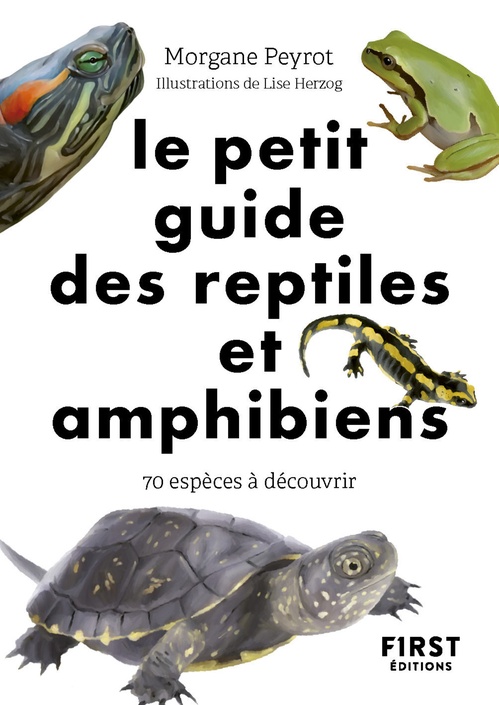 ebook cover of Le Petit Guide nature des reptiles et amphibiens, by Morgane Peyrot, Lise Herzog