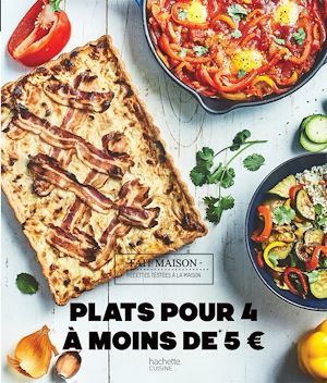 ebook cover of Plats pour 4 à moins de 5 euros, by Sophie Dupuis-Gaulier