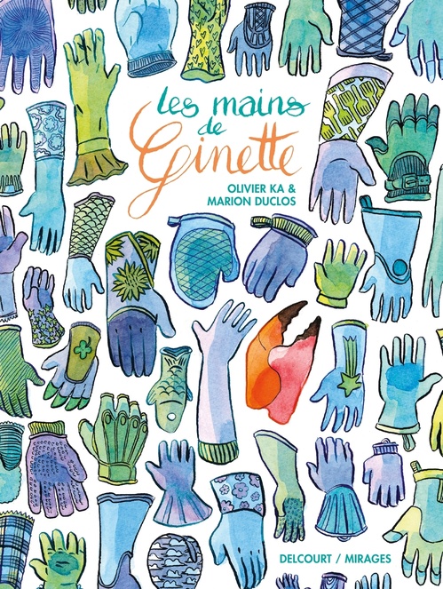 Couverture ebook de Les Mains de Ginette, de Olivier Ka