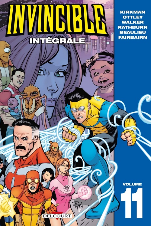 ebook cover of Invincible - Intégrale T11, by Robert Kirkman