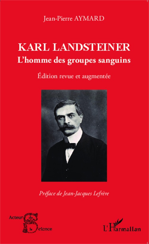 Couverture ebook de Karl Landsteiner, de Jean-pierre Aymard