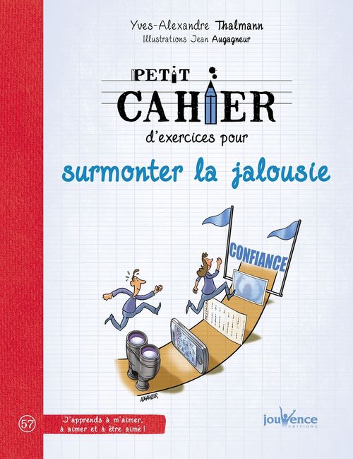 ebook cover of Petit cahier d'exercices pour surmonter la jalousie, by Yves-Alexandre Thalmann, Jean Augagneur