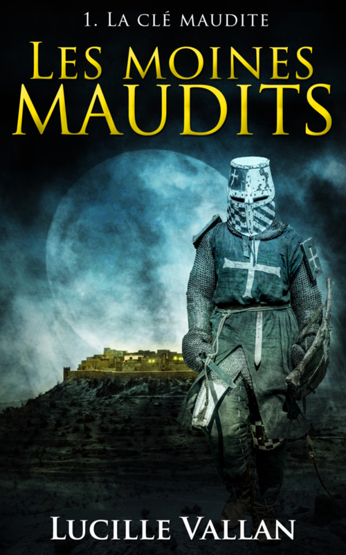 ebook cover of Les Moines Maudits 1. La clé Maudite, by Lucille Vallan
