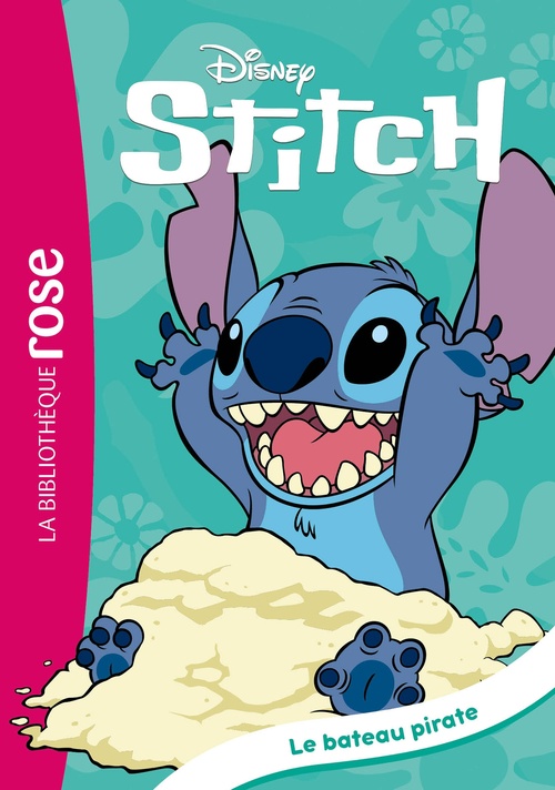 Couverture ebook de Stitch !, Tome 25 - Le bateau pirate, de Disney