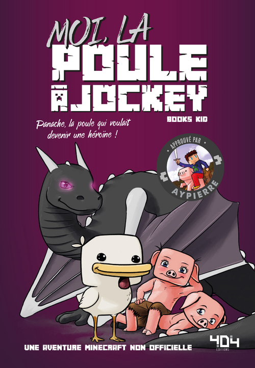 Couverture ebook de Moi, la poule à jockey, de Books kid