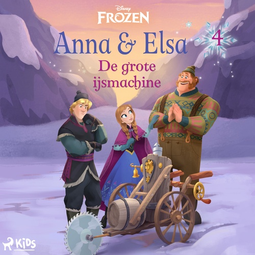 audiobook cover of Frozen - Anna & Elsa 4 - De grote ijsmachine, by Disney