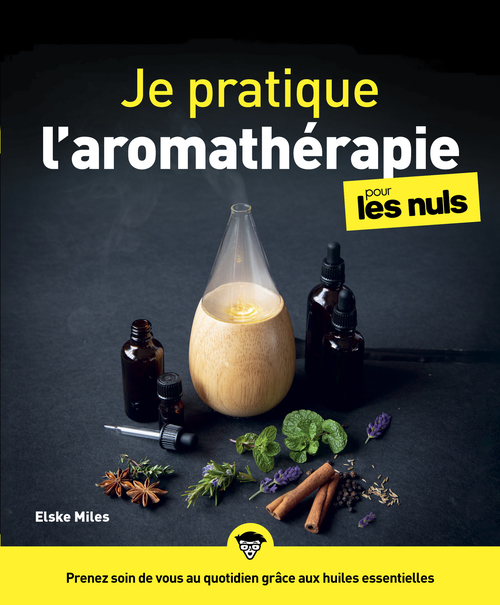 ebook cover of Je pratique l'aromathérapie pour les Nuls, by Elske Miles, Charles Boitier