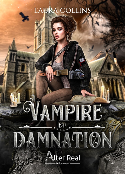 ebook cover of Vampire et damnation, by Laura Collins