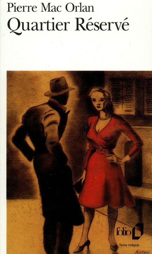 ebook cover of Quartier Réservé, by Pierre Mac Orlan