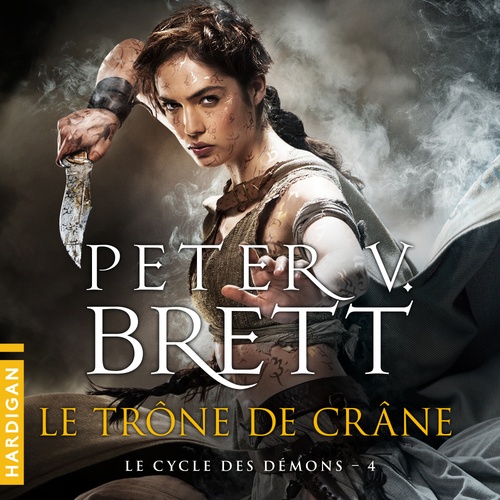 Couverture audiobook de Le Trône de Crâne, de Peter V. Brett