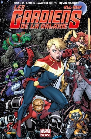 ebook cover of All-New Les Gardiens de la Galaxie (2015) T03, by Collectif, Brian Michael Bendis, Valerio Schiti