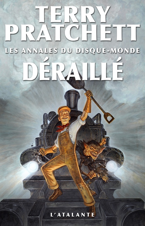 Couverture ebook de Déraillé, de Terry Pratchett