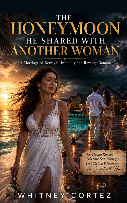 ebook cover of The Honeymoon He Shared With Another Woman, by Whitney Cortez