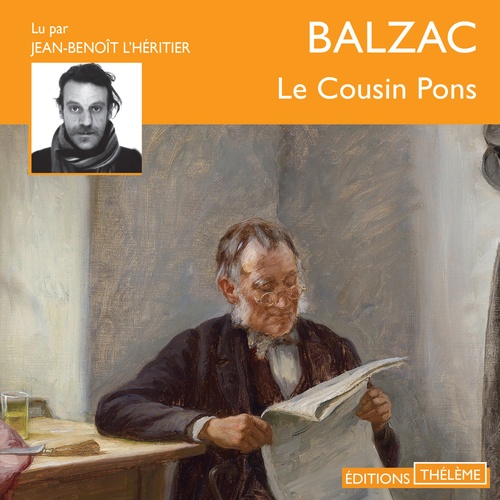 audiobook cover of Le cousin Pons, by Honore Balzac