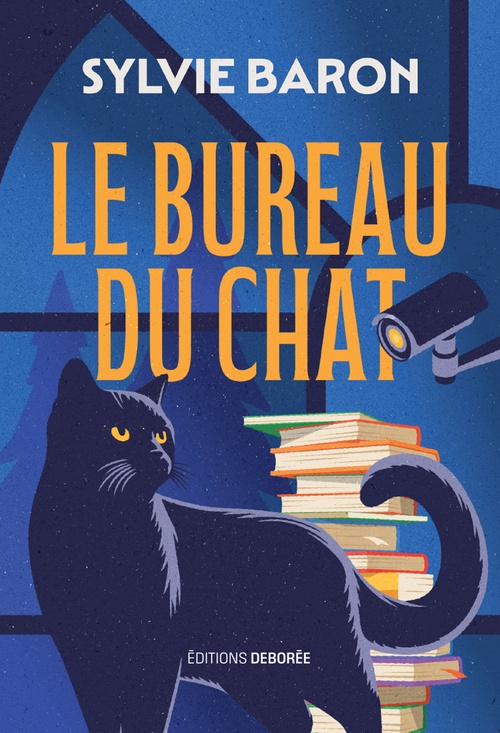 Couverture ebook de Le Bureau du chat, de Sylvie Baron