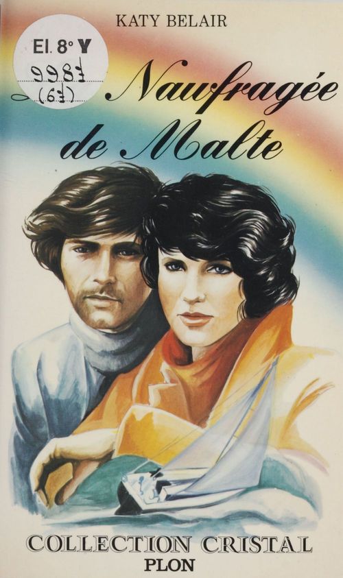 Couverture ebook de La naufragée de Malte, de Katy Belair