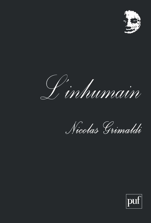 ebook cover of L'inhumain, by Nicolas Grimaldi