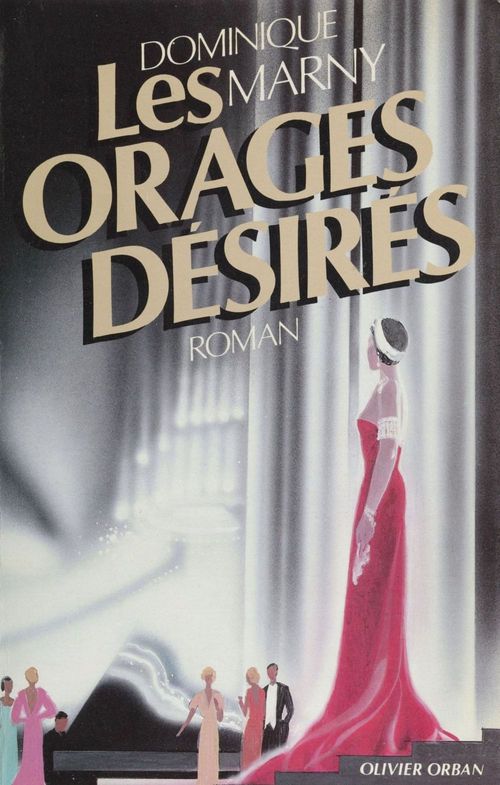 Couverture ebook de Les Orages désirés, de Dominique Marny