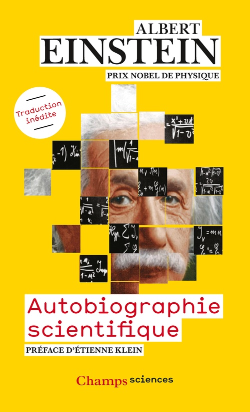 Couverture ebook de Autobiographie scientifique, de Albert Einstein