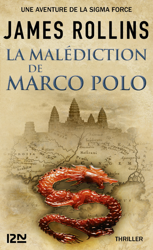 ebook cover of La Malédiction de Marco Polo, by James Rollins