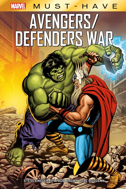 Couverture ebook de Best of Marvel (Must-Have) : Avengers/Defenders War, de Steve Englehart