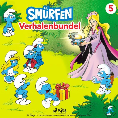 Couverture audiobook de De Smurfen (Vlaams)- Verhalenbundel 5, de Peyo