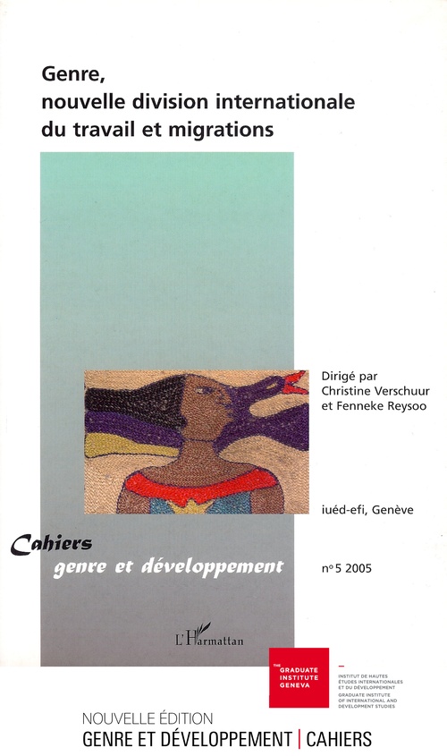Couverture ebook de Genre, nouvelle division internationale du travail et migrations, de Fenneke Reysoo, Christine Verschuur