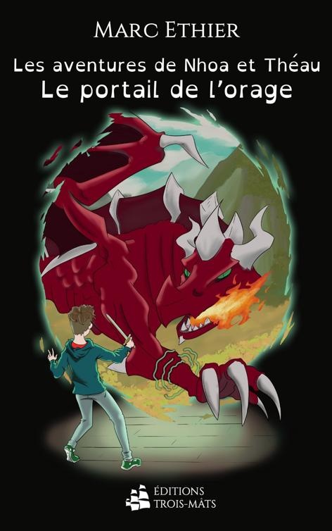 ebook cover of Le portail de l'orage, by Marc Ethier