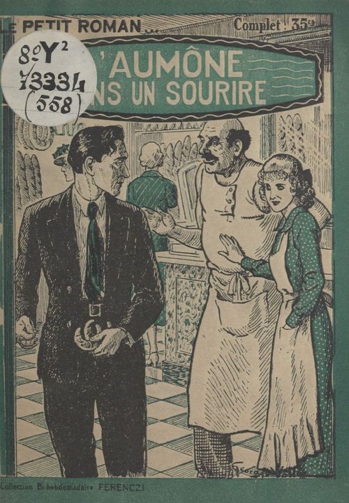 ebook cover of L'aumône dans un sourire, by Henry de Golen