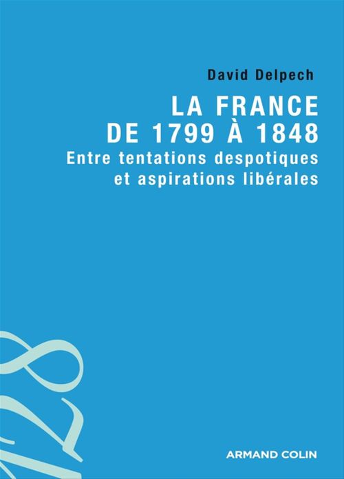 ebook cover of La France de 1799 à 1848, by David Delpech