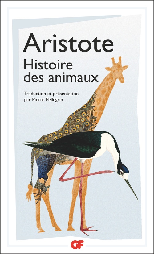 Couverture ebook de Histoire des animaux, de Aristote