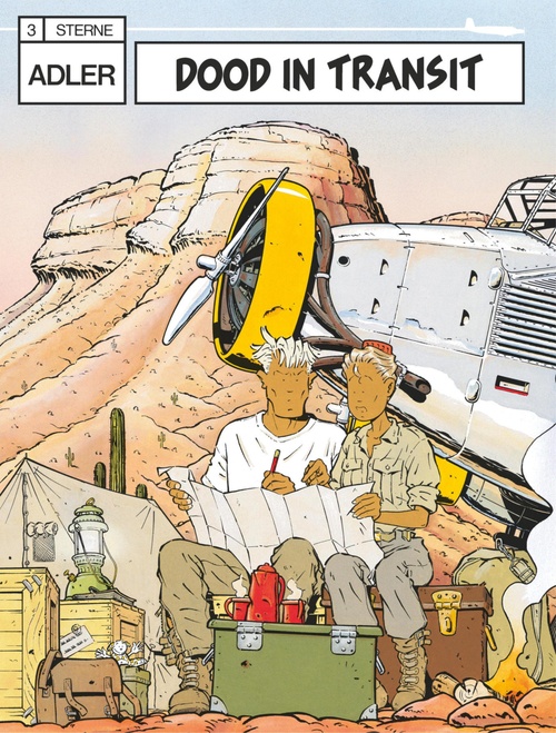 Couverture ebook de Dood in transit, de Sterne