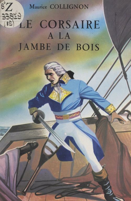 Couverture ebook de Le Corsaire à la jambe de bois, de Maurice Collignon
