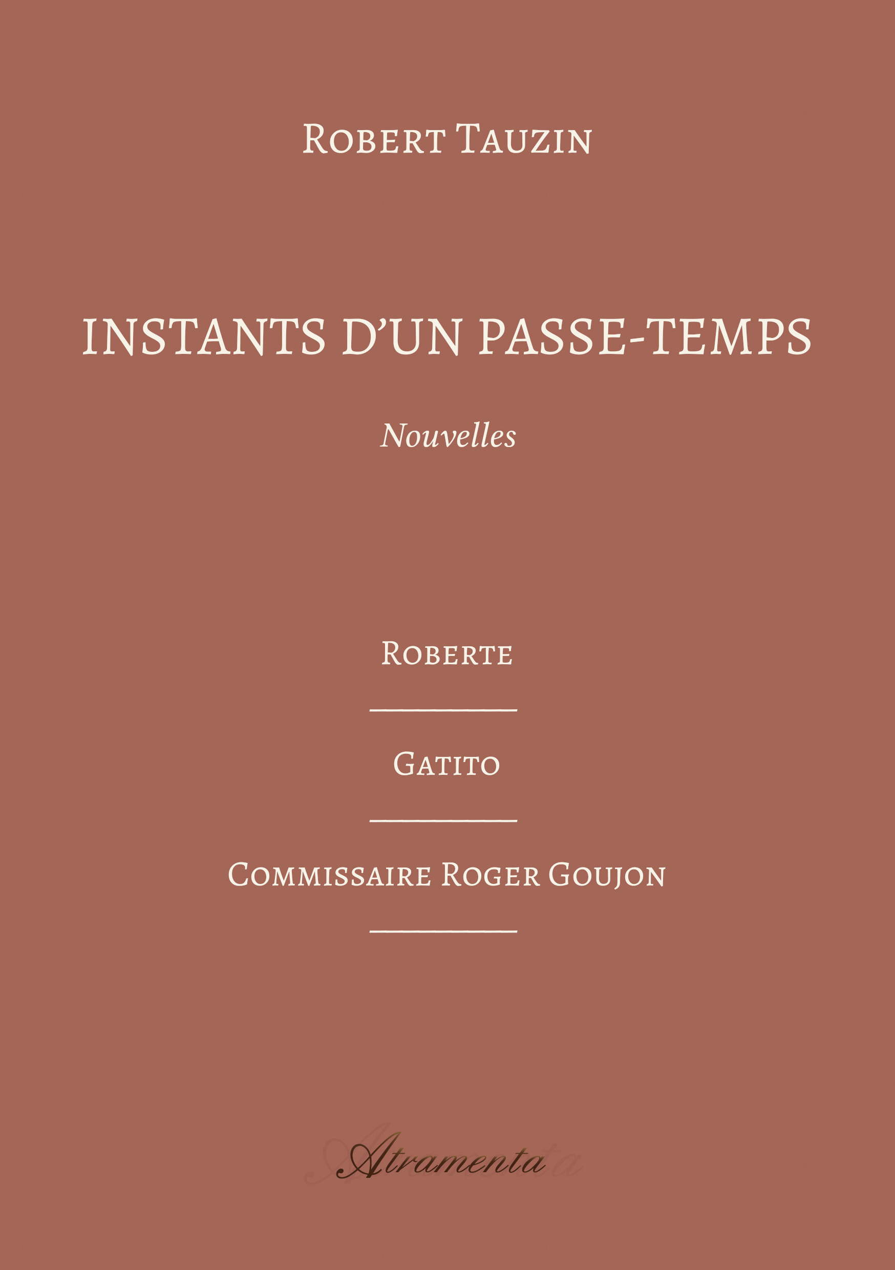Couverture ebook de Instants d´un passe-temps, de Robert Tauzin