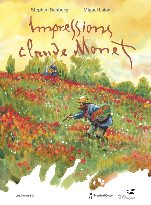 ebook cover of Impressions Claude Monet, by Stephen Desberg, Miguel Lalor